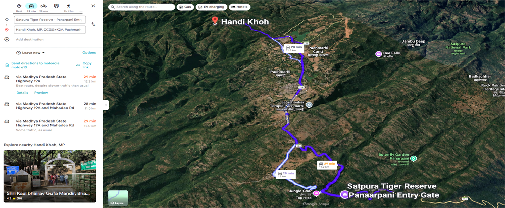 Discovering the Enchanting Handi Khoh in Satpura National Park